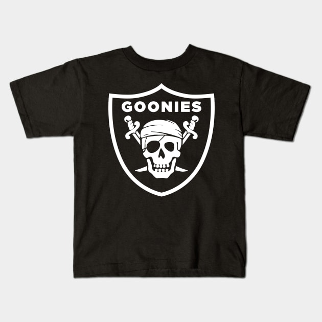 Goonies (Las Vegas Raiders Parody) Kids T-Shirt by N8I